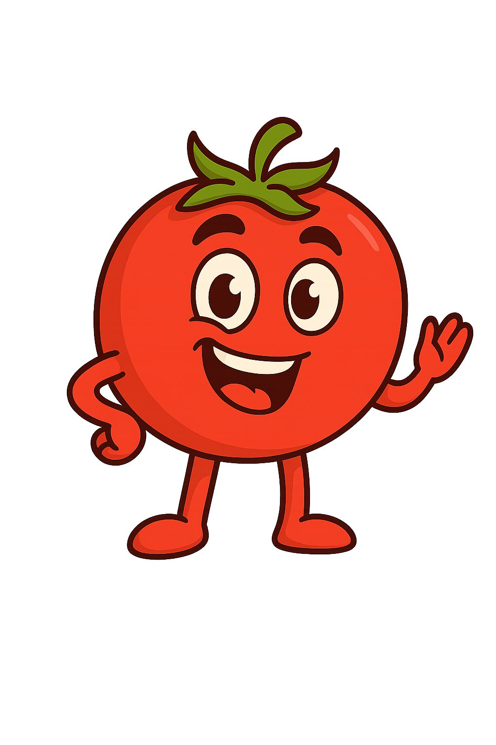 Ketchup Tomato Character